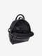 Черный кожаный рюкзак на молнии | 6838325 | фото 5