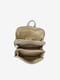 Кожаный рюкзак цвета капучино | 6838326 | фото 5