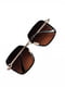 Чорні сонцезахисні окуляри в стилі ретро | 6845181 | фото 2