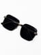 Чорні купні сонцезахисні окуляри в стилі ретро | 6845226 | фото 2