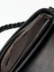 Чорна крос-боді з плетеною ручкою | 6845244 | фото 3