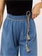 Жіночі штани кюлоти S синій Yuki ЦБ-00219304 | 6840732 | фото 2