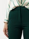 Жіночі штани S зелений Karol ЦБ-00227841 | 6840740 | фото 2