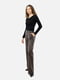 Жіночі штани 36 коричневий Lefon ЦБ-00241713 | 6840752 | фото 2