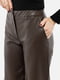 Жіночі штани 36 коричневий Lefon ЦБ-00241713 | 6840752 | фото 3