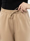 Жіночі штани 36 бежевий Lefon ЦБ-00241717 | 6840753 | фото 4