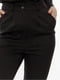 Жіночі штани прямі S чорний Yes Style ЦБ-00214708 | 6840759 | фото 2