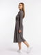 Жіноча сукня з довгим рукавом 46 темно-сірий Yuki ЦБ-00212737 | 6840818 | фото 3