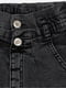 Шорти джинсові для дівчинки 98 сірий Hiwro ЦБ-00221947 | 6841062 | фото 2