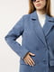 Жіноче пальто S блакитний Yuki ЦБ-00230016 | 6841186 | фото 2