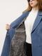 Жіноче пальто S блакитний Yuki ЦБ-00230016 | 6841186 | фото 3