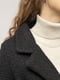 Жіноче пальто L чорний MADAME CIX ЦБ-00234514 | 6841190 | фото 5