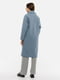 Жіноче пальто оверсайз S блакитний Mixray ЦБ-00214711 | 6841197 | фото 3