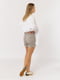 Жіночі короткі джинсові шорти XS сірий Yuki ЦБ-00219069 | 6841200 | фото 3