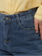 Жіночі джинсові шорти XXL синій Brands ЦБ-00216902 | 6841210 | фото 2