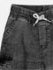 Шорти джинсові для хлопчика 128 сірий ALG ЦБ-00220443 | 6841220 | фото 2