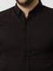 Чоловіча сорочка з коротким рукавом S чорний Figo ЦБ-00218778 | 6841314 | фото 2