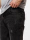 Чоловічі джинсові шорти мом 30 темно-сірий INTERCODE ЦБ-00218857 | 6841390 | фото 2
