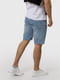Чоловічі джинсові шорти мом 30 блакитний INTERCODE ЦБ-00218860 | 6841393 | фото 3