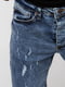Чоловічі джинсові шорти 30 блакитний Qvartz denim ЦБ-00219167 | 6841401 | фото 2
