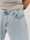 Чоловічі джинсові шорти 29 блакитний Yuki ЦБ-00220352 | 6841405 | фото 2