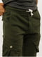 Чоловічі джинсові шорти 30 хакі Denim ЦБ-00213860 | 6841409 | фото 2