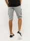 Чоловічі джинсові шорти 30 світло-сірий Denim ЦБ-00213863 | 6841411 | фото 3
