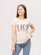 Жіноча футболка S персиковий Brands ЦБ-00191989 | 6841688 | фото 2