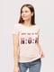 Жіноча футболка S пудровий Brands ЦБ-00192028 | 6841699