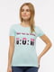 Жіноча футболка S м'ятний Brands ЦБ-00192032 | 6841702