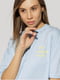 Жіноча футболка регуляр S блакитний Madmext ЦБ-00218988 | 6841725 | фото 2