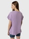 Жіноча футболка регуляр M/L бузковий Busem ЦБ-00219040 | 6841732 | фото 3