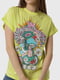 Жіноча футболка регуляр XS/S жовтий Busem ЦБ-00219041 | 6841733 | фото 2