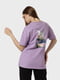 Жіноча футболка регуляр XS/S бузковий Busem ЦБ-00219045 | 6841737 | фото 3