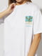 Жіноча футболка регуляр S білий ADEN Shop ЦБ-00219207 | 6841741 | фото 3