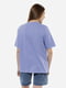 Жіноча футболка оверсайз M бузковий Yuki ЦБ-00219241 | 6841761 | фото 3