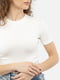 Жіноча футболка з коротким рукавом S білий Karol ЦБ-00241518 | 6841782 | фото 2