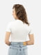 Жіноча футболка з коротким рукавом S білий Karol ЦБ-00241518 | 6841782 | фото 3