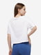 Жіноча футболка пряма XS білий Joggy ЦБ-00210071 | 6841785 | фото 3