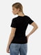 Жіноча футболка регуляр S чорний Yuki ЦБ-00210729 | 6841795 | фото 3