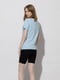 Жіноча футболка регуляр L блакитний Yuki ЦБ-00216234 | 6841799 | фото 3