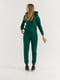 Жіночі спортивні штани M зелений Yuki ЦБ-00223862 | 6841811 | фото 2