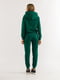 Жіночі спортивні штани M зелений Yuki ЦБ-00223862 | 6841811 | фото 4