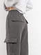 Жіночі спортивні штани S графіт Madmext ЦБ-00233183 | 6841820 | фото 3