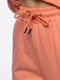 Жіночі спортивні штани S персиковий Yuki ЦБ-00210777 | 6841826 | фото 2