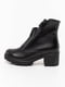Жіночі черевики 37 чорний Yuki ЦБ-00195495 | 6841843 | фото 2
