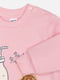 Костюм з штанами для дівчинки 74 рожевий Iggy ЦБ-00227422 | 6841948 | фото 3