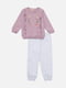 Костюм зі штанами для дівчинки 92 бузковий Pengim ЦБ-00231858 | 6841966
