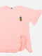 Костюм з шортами для дівчинки 98 персиковий Tuffy ЦБ-00187892 | 6841995 | фото 3