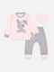 Костюм з штанами для дівчинки 74 рожевий Elci Baby ЦБ-00210835 | 6842001